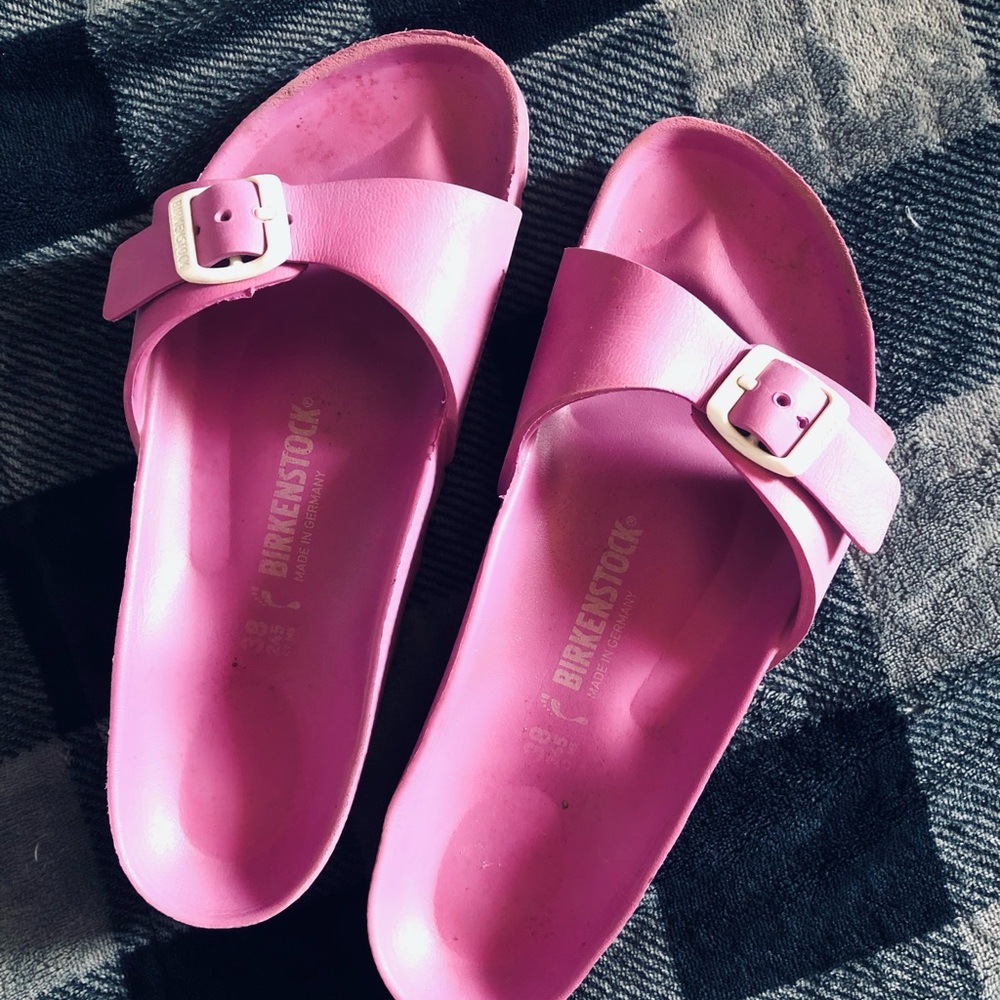 Birkenstock Foam Slide Sandals Size 38